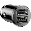 Baseus CCALL-ML01 Grain Nabíječka do Auta 15.5W 2x USB Black