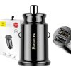 Baseus CCALL-ML01 Grain Nabíječka do Auta 15.5W 2x USB Black