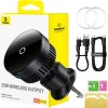 Baseus car holder MagPro magnetic with wireless charging function black to the car grille 15W
