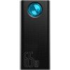 Powerbanka Baseus Amblight 30000mAh, 4xUSB, USB-C, 65W (čierna)