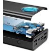 Baseus PPLG000101 Amblight Digital Display Powerbanka 30000mAh 65W Black