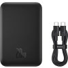 Mini bezdrôtová powerbanka 20W Baseus (čierna)