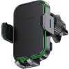 Bezdrátové nabíjení automatický držák do auta Acefast D17 (černý)