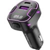 XO transmitter FM BCC12 Bluetooth MP3 car charger 3,1A black