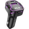 XO transmitter FM BCC12 Bluetooth MP3 car charger 3,1A black