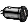 Nabíčejka do auta Baseus Grain Pro 2x USB 4,8A (černá)