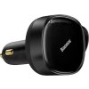 Baseus car charger Enjoyment Retractable 2w1 30W black with cable 1x USB-C 1x Lightning