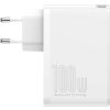 Cestovní nabíječka Baseus GaN2 Pro Quick 2x USB 2x USB-C, 100W, EU (bílá)
