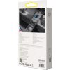 Nabíjačka do auta Baseus Share Together s predlžovacím káblom, 2x USB, 2x USB-C, 120 W (sivá)