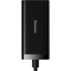 Baseus GaN3 Pre nástenná nabíjačka 2xUSB-C + 2xUSB, 100W (čierna)