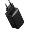 Baseus CCGP120201 GaN5 Pro Quick Nabíječka USB-A + 2x USB-C 65W Black