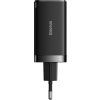 Baseus CCGP120201 GaN5 Pro Quick Nabíječka USB-A + 2x USB-C 65W Black