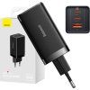 Baseus CCGP120201 GaN5 Pro Quick Nabíječka USB-A + 2x USB-C 65W Black