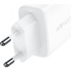 Nástenná nabíjačka Acefast A25, USB + USB-C, PD 20W (biela)
