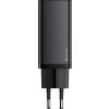 Rychlá cestovní nabíječka Baseus GaN2 Lite USB C 65W EU (černá)