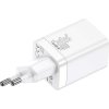 Baseus CCSUPP-E02 Super Si Quick Nabíječka USB + USB-C 30W White