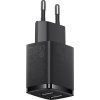 Kompaktná rýchlonabíjačka Baseus, 2x USB, 10,5 W (čierna)