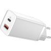 Rychlá cestovní nabíječka Baseus GaN2 Lite USB C 65W EU (bílá)