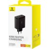 Nástěnná nabíječka Baseus OS-Cube Pro 2xUSB-C + USB, 65 W (černá)