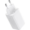 Baseus CCGP120202 GaN5 Pro Quick Nabíječka USB-A + 2x USB-C 65W White
