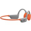 Slúchadlá QCY T25 (sivá + oranžová)