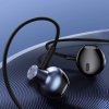 Baseus wired earphones Encok H19 black