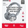BLUETOOTH STEREO SLUCHÁTKA SWISSTEN TRIX STŘÍBRNO/ŠEDÁ