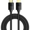 Kábel HDMI 2.1 radu High Definition, 8K 60Hz, 3D, HDR, 48Gbps, 2m (čierny)