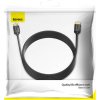 Baseus 2x kabel HDMI 2.0 4K 60Hz, 3D, HDR, 18Gbps, 5m - černý