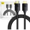 Kábel HDMI 2.1 radu High Definition, 8K 60Hz, 3D, HDR, 48Gbps, 3m (čierny)