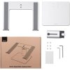 Stojan na notebook Baseus 11-17", nastaviteľný (strieborný)