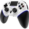 Bezdrátový ovladač iPega Ninja PG-P4010B / touchpad GamePad PS4 (bílý)