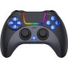 Bezdrôtový ovládač iPega PG-P4023B / touchpad GamePad PS4 (čierny)
