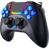 Bezdrôtový ovládač iPega PG-P4023B / touchpad GamePad PS4 (čierny)