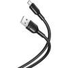 Kabel USB na Micro USB XO NB212 2,1A 1m (černý)