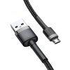 Kábel Baseus Cafule Micro USB 1,5 A 2m (šedo-čierny)