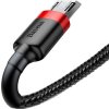 Kabel Baseus Cafule Micro USB 1,5A 2m (červeno-černý)