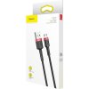 Kabel Baseus Cafule Micro USB 1,5A 2m (červeno-černý)