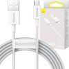 Kábel Baseus Superior Series USB na micro USB, 2A, 2 m (biely)
