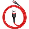 Baseus cable Cafule USB - micro USB 1,0m 2,4A red