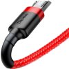 Baseus cable Cafule USB - micro USB 1,0m 2,4A red