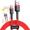 Baseus cable Cafule USB - micro USB 1,0m 2,4A red