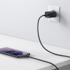 Baseus Super Si Quick Charger 1C 25W s káblom USB-C pre USB-C 1m (čierna)