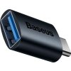 Baseus Ingenuity adaptér USB-C na USB-A OTG (modrý)