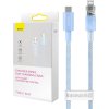 Rýchlonabíjací kábel Baseus USB-C na Lightning Explorer Series 1m, 20W (modrý)