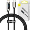 Kabel USB-C pro Lightning Baseus Display, PD, 20W, 1m (černý)