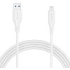 Kábel USB-A-Lightning Ricomm RLS007ALW 2,1 m
