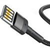 Baseus CALKLF-HG1 Cafule Kabel USB to Lightning Double Sided 1.5A 2m Grey/Black