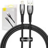 Baseus Glimmer Series Fast Charging Datový Kabel USB-A - Lightning 2.4A 1m Black