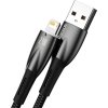 Baseus Glimmer Series Fast Charging Datový Kabel USB-A - Lightning 2.4A 2m Black